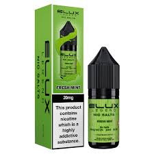 Elux Nic Salt (Legend Salts) E-Liquids - Fresh Mint - 10mg
